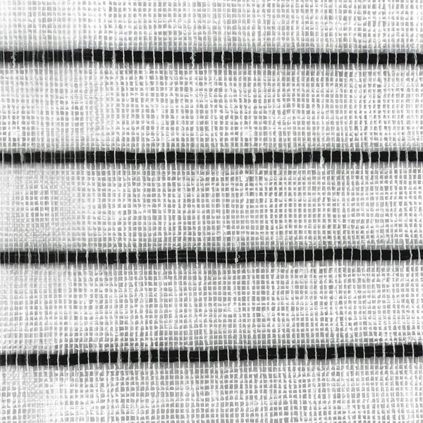 AR-27 Venice Roman Shade Cream With Black Stripes AR-27-7008