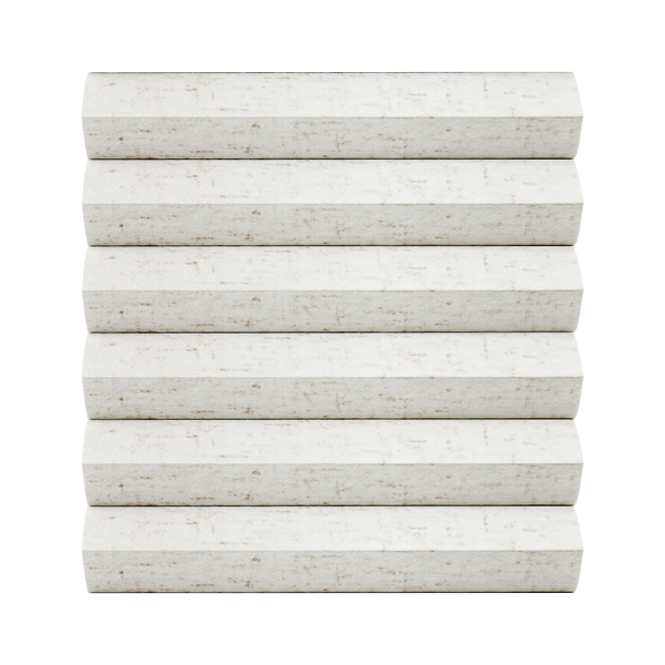 Honeycomb Cellular Shades White Linen YHCKB002 / YHCK002 