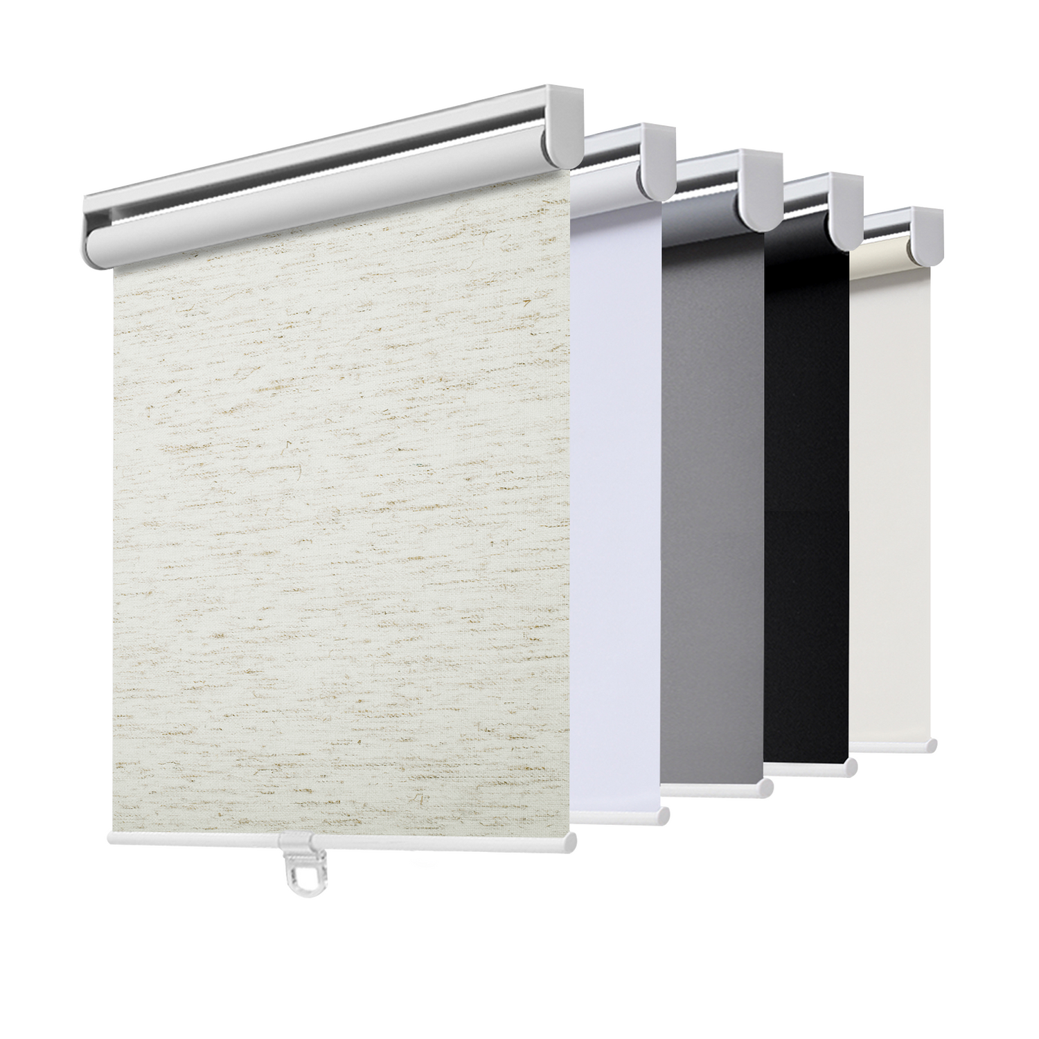 AOSKY Modern Blackout Window Blinds | Multi-Layer Thermal Insulated Roller Shades | Energy Efficient Room Darkening