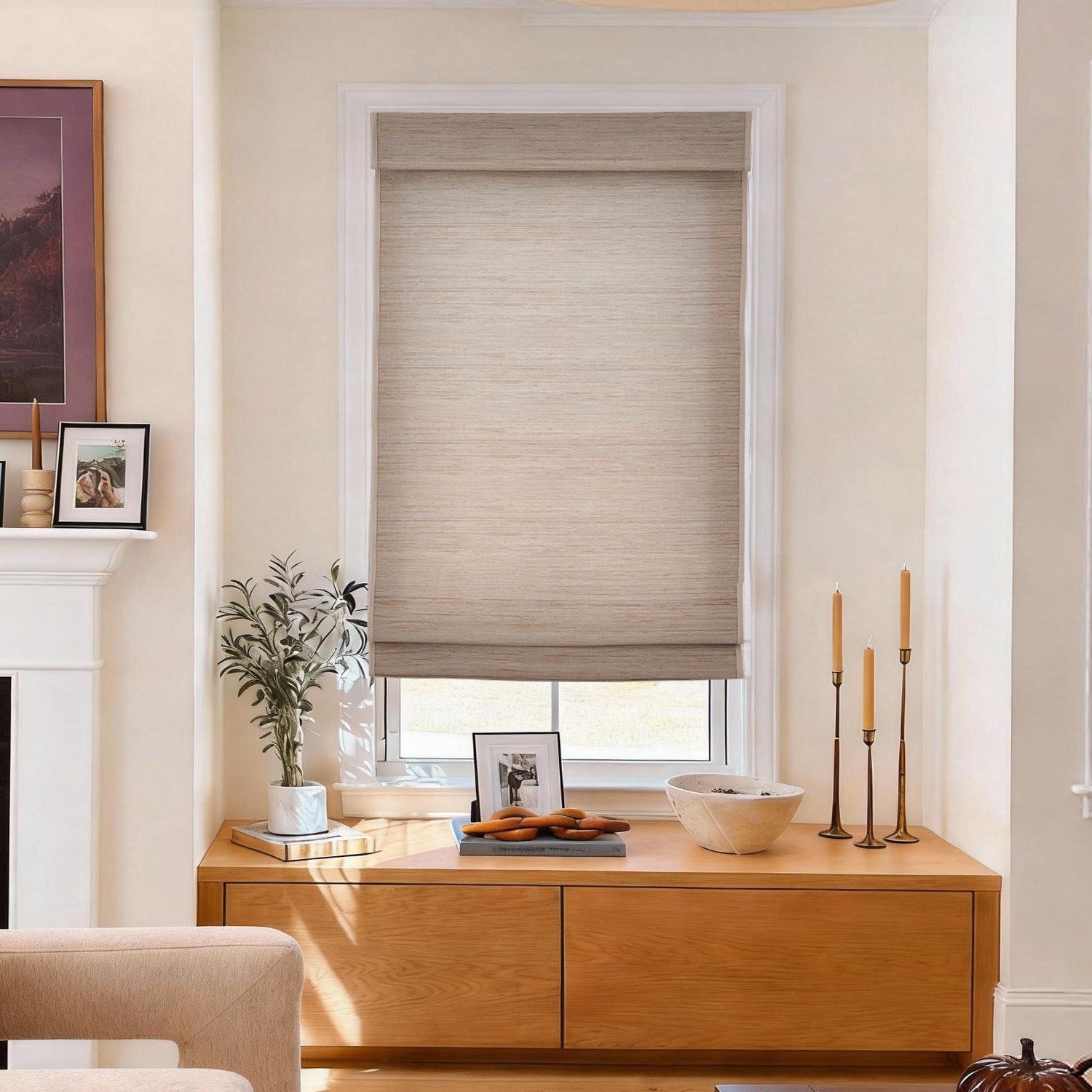 Jute Ethereal Eco-Friendly Woven Wood Shade