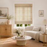 AW-48 Willow Coastal Woven Wood Shade Toasted Almond AW-48-1801