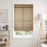 AW-49 Abaca Artisan Woven Wood Shade Earthy Umber AW-49-F26031