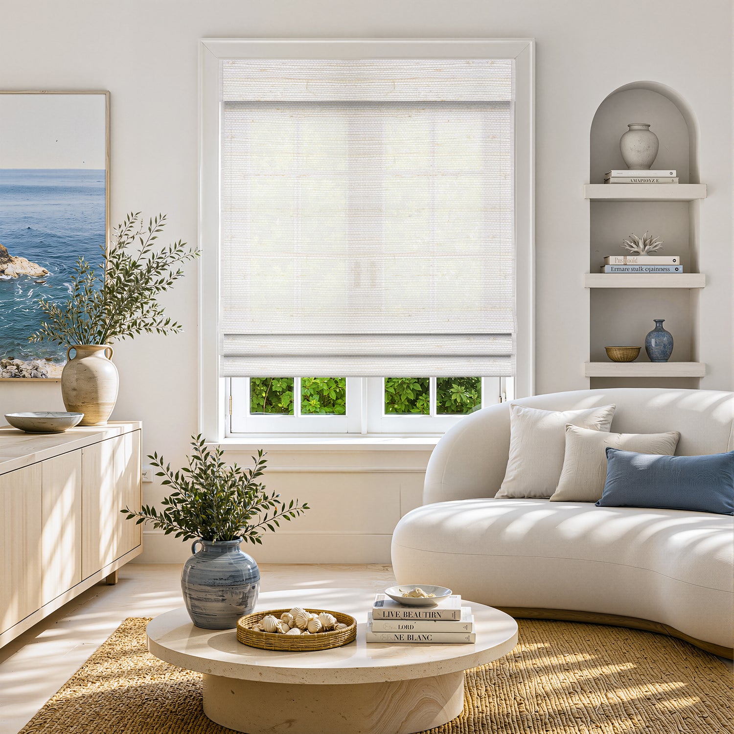 Sisal Crafted Natural Woven Wood Shade