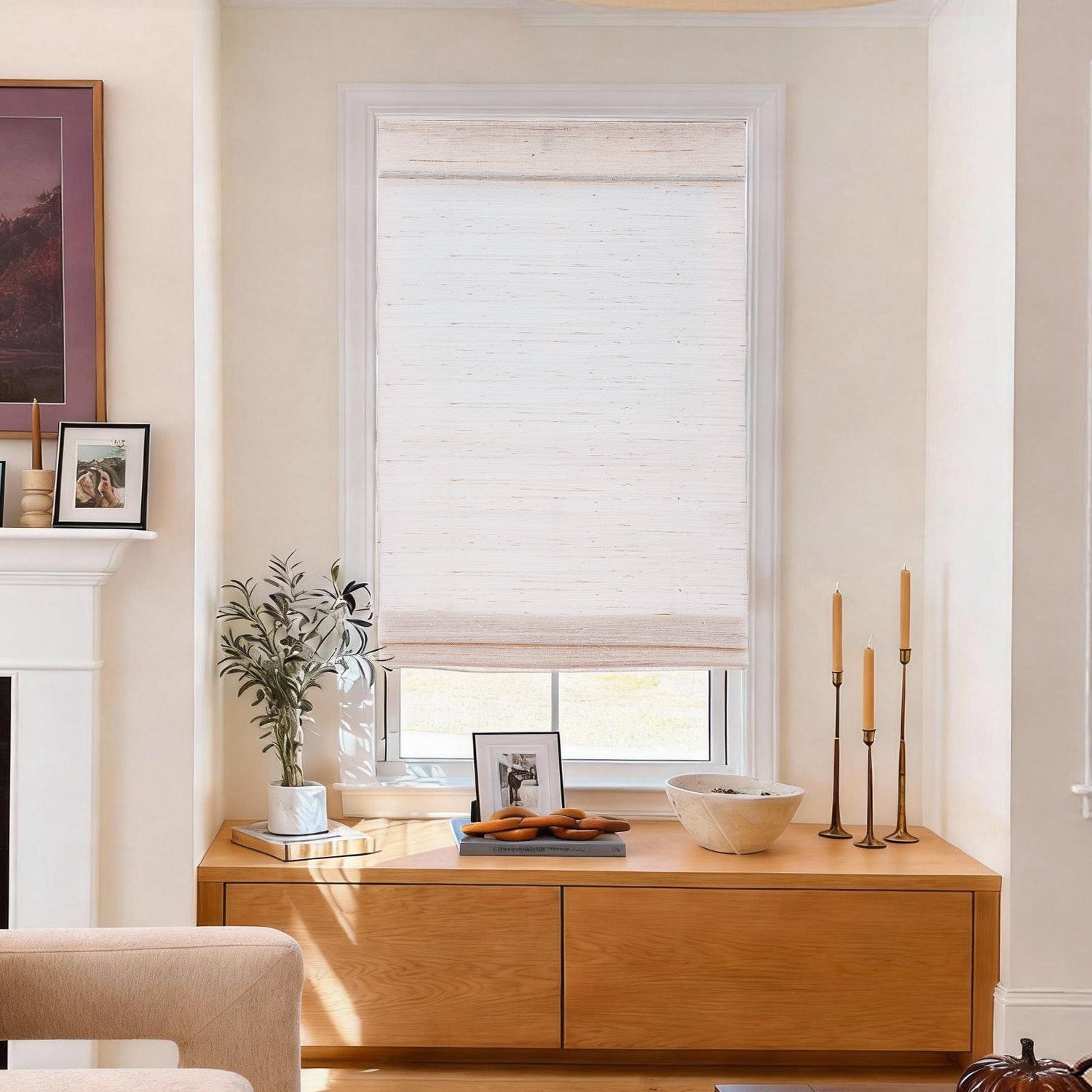 Jute Ethereal Eco-Friendly Woven Wood Shade