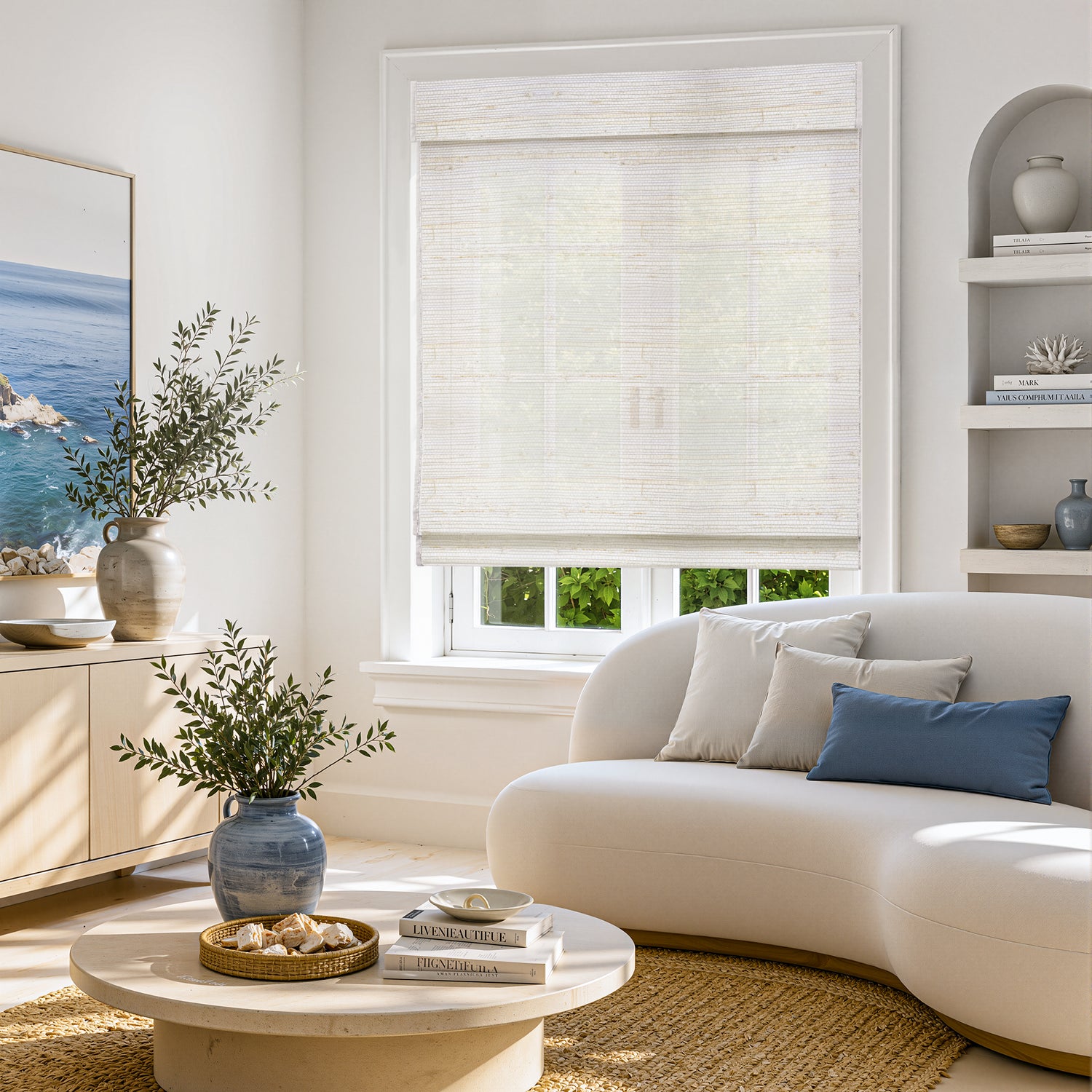 Sisal Crafted Natural Woven Wood Shade