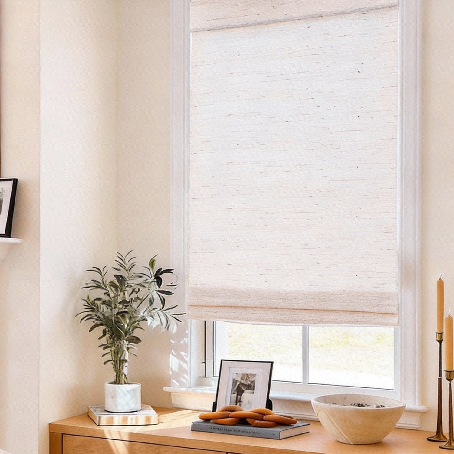 Jute Ethereal Eco-Friendly Woven Wood Shade