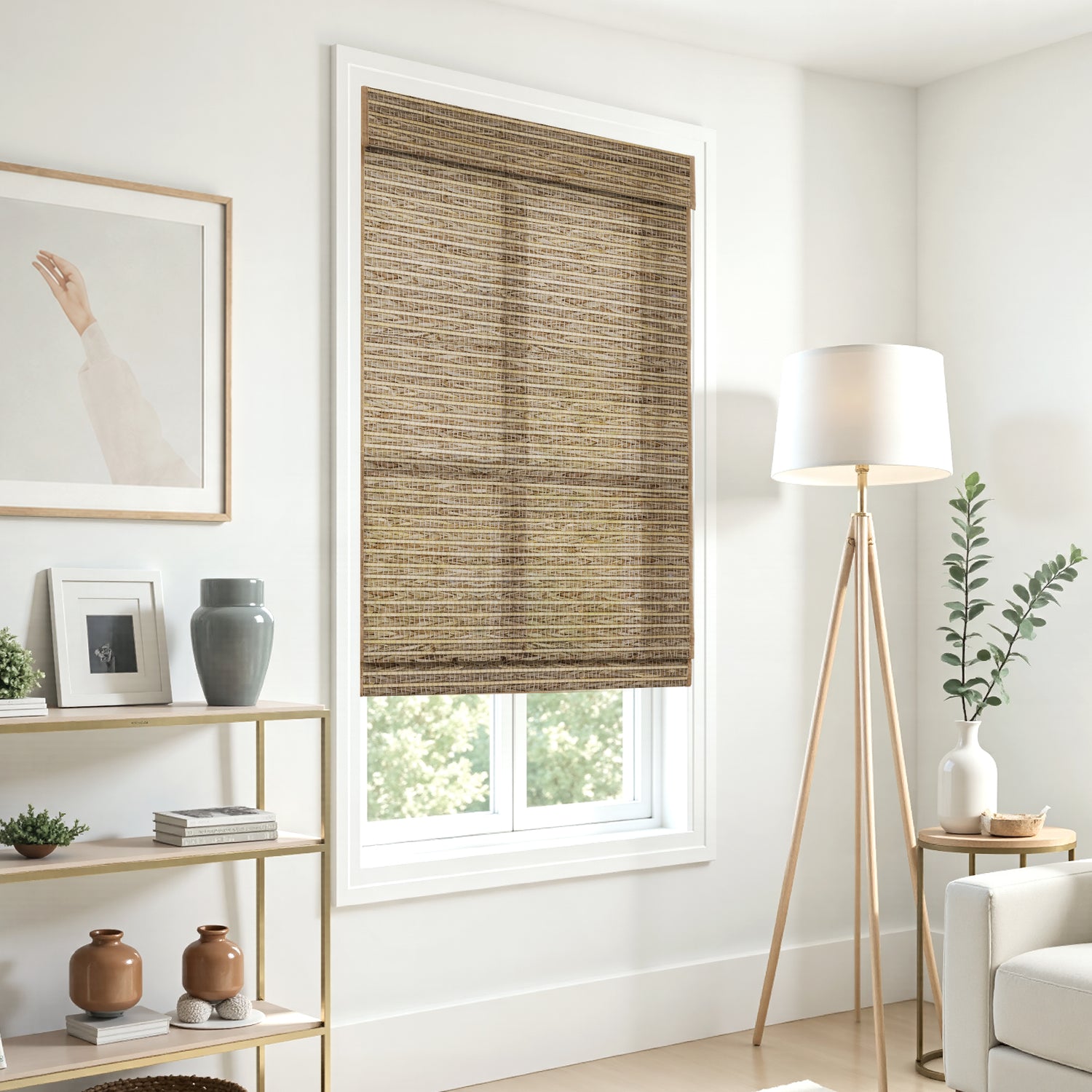 Abaca Artisan Woven Wood Shades