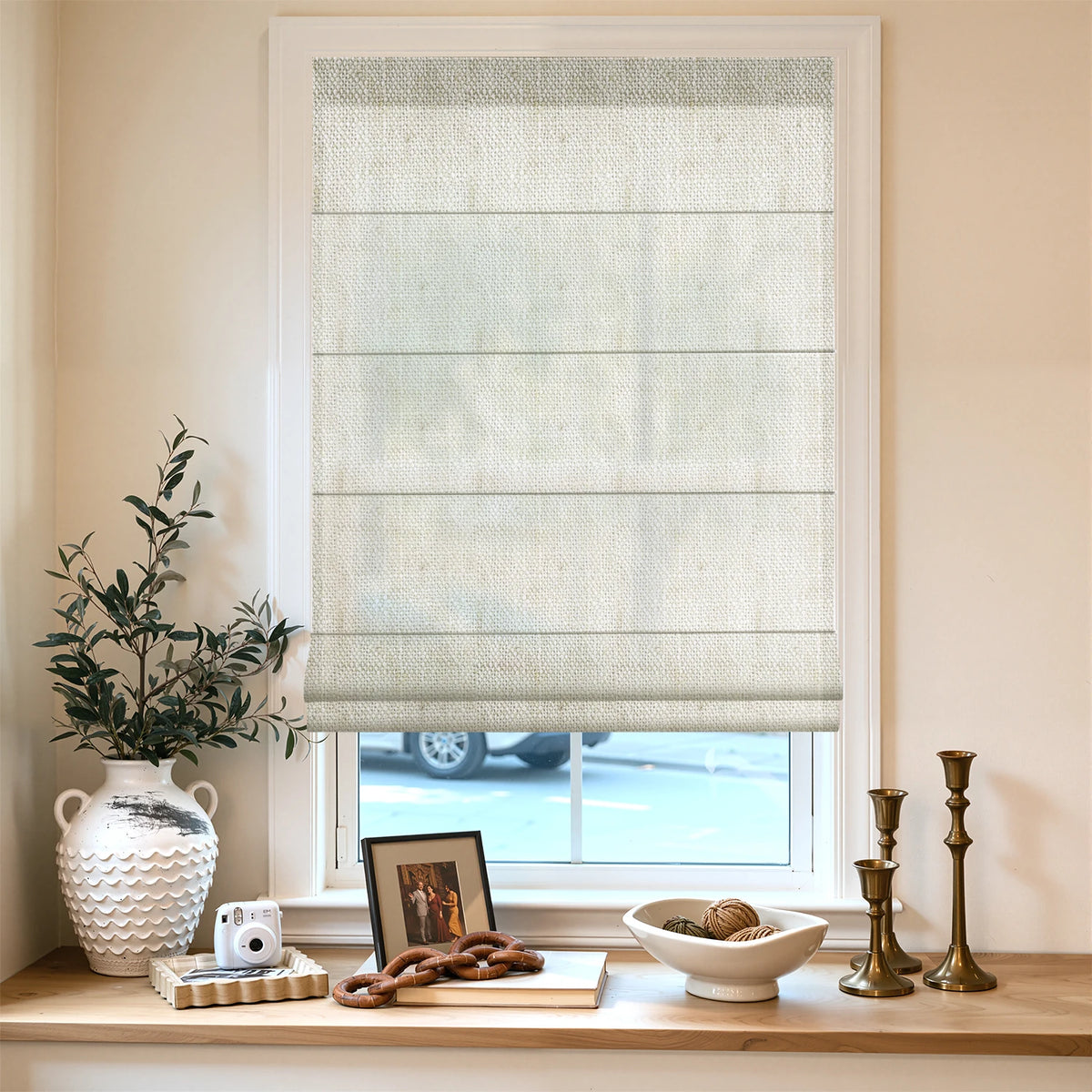 Capri Coastal Roman Shades