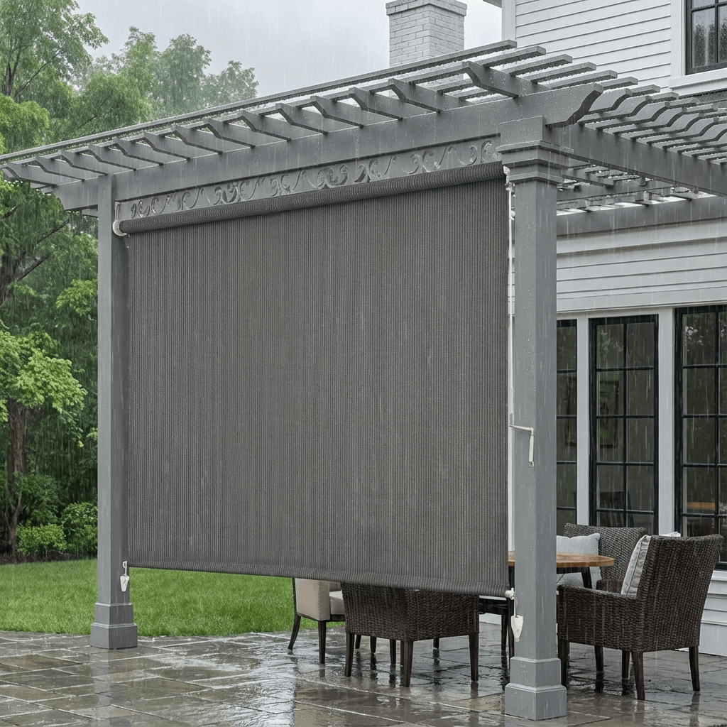 Weather-Resistant Outdoor Waterproof Roller Shade